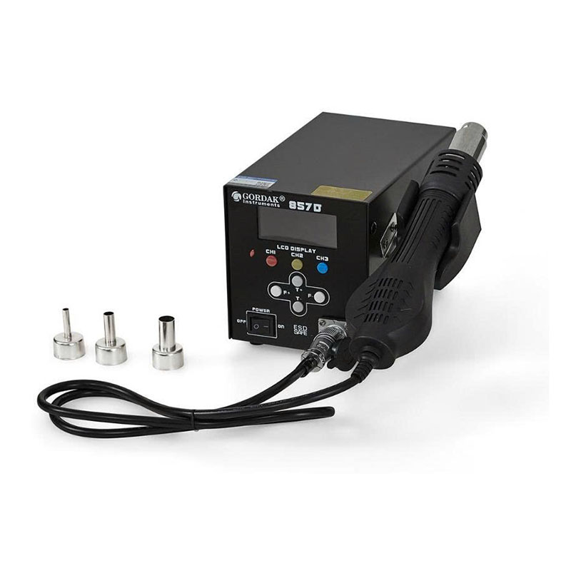 Trạm khò GORDAK 857D điện tử chính hãng hiển thị LCD