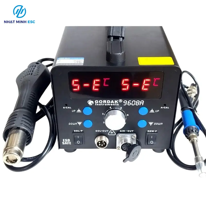 Trạm hàn khò GORDAK 9608A điện tử đa năng chính hãng