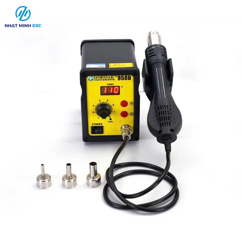 Trạm khò GORDAK 958D 450W điện tử chính hãng
